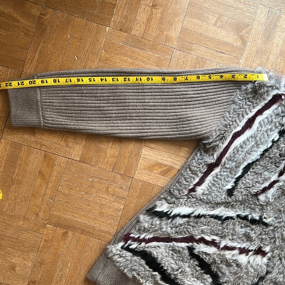 Diane Von Furtsenberg Jameson Merino Rabbit Fur Sweater - Picture 12 of 12